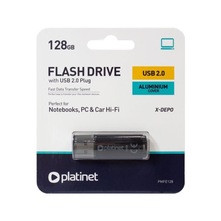 Flash Drive USB 128GB schwarz