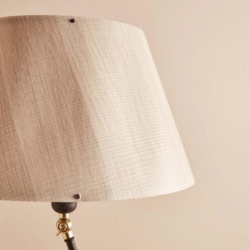 Flexibel verstellbare Stehleuchte AYD 1xE27/40W/230V schwarz/beige