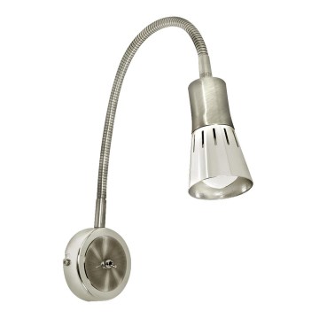 Flexible kleine Leuchte ARENA 1xE14/40W/230V matt Chrom