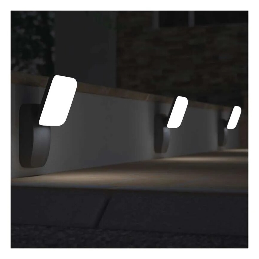 Flexible LED-Outdoor-Wandleuchte NIKA LED/12,5W/230V IP44