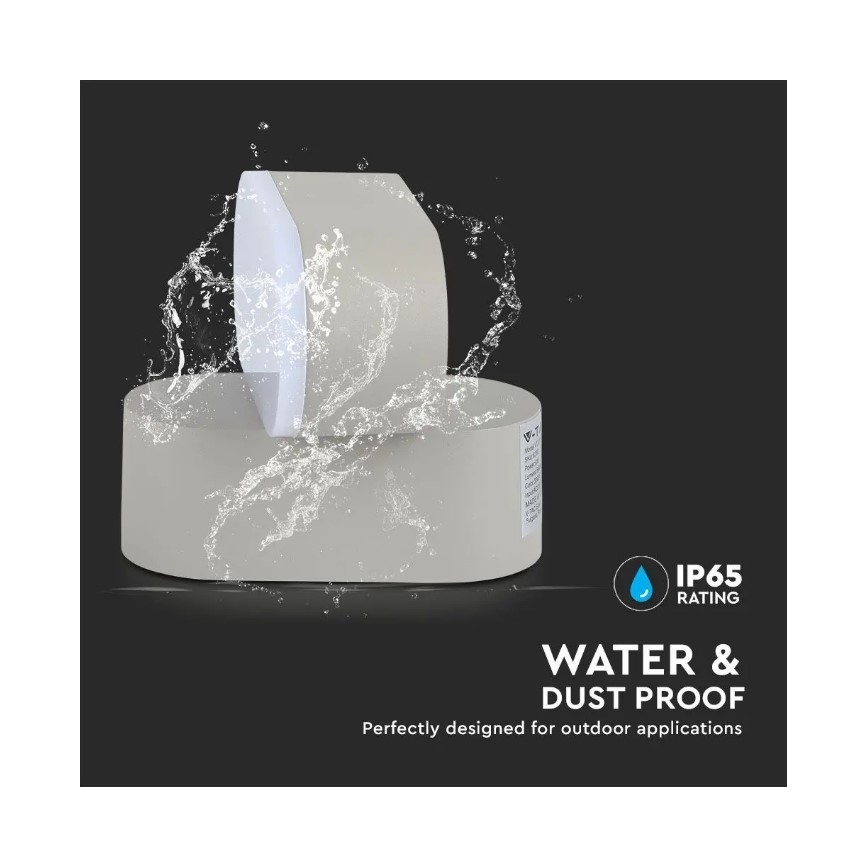 Flexible LED-Wandleuchte für den Außenbereich LED/5W/230V IP65