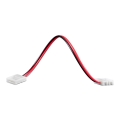 Flexibler, bifazialer, eckiger Verbinder für 2-polige LED-Streifen 8 mm