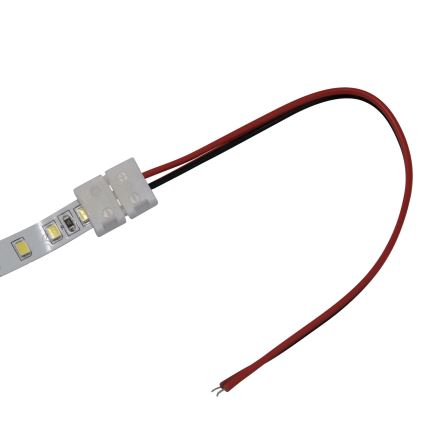 Flexibler einseitiger Anschluss für 2-polige LED-Streifen 8 mm