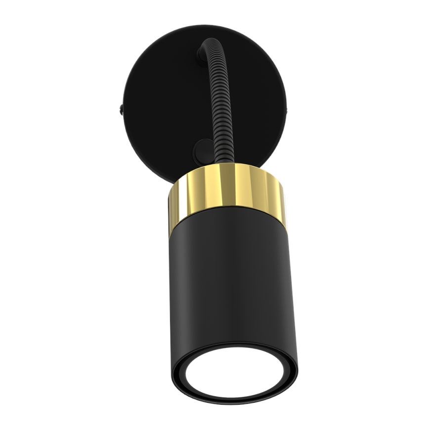 Flexibles Tischlämpchen JOKER 1xGU10/8W/230V schwarz/gold