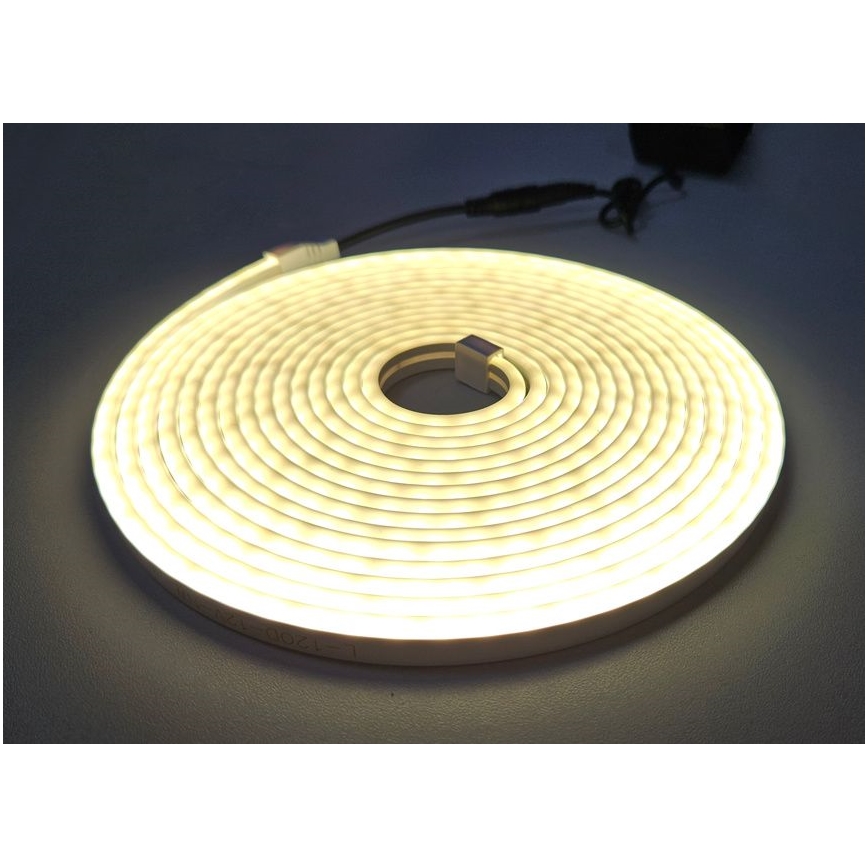 Flexibler LED-Streifen NEON LED/10W/230V 5 m IP65 weiß