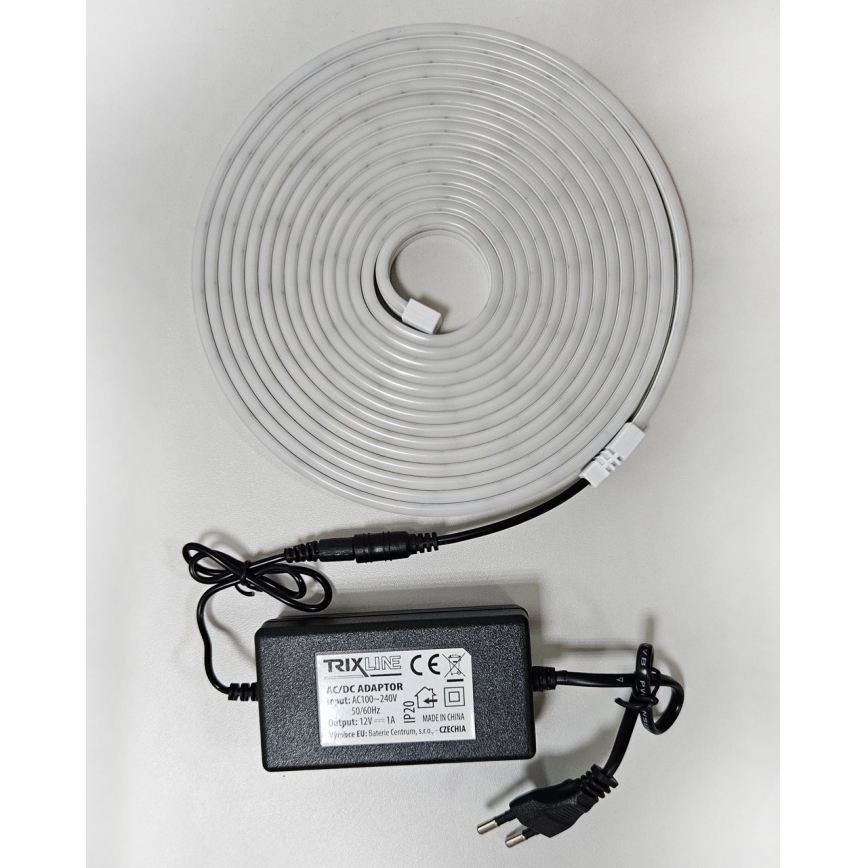 Flexibler LED-Streifen NEON LED/10W/230V 5 m IP65 weiß