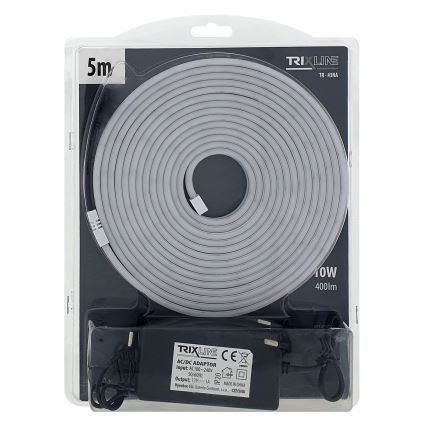Flexibler LED-Streifen NEON LED/10W/230V 5 m IP65 weiß