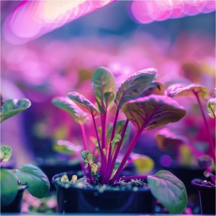 Flexibler Tischlampen-Clip zur Pflanzenzucht PLANTY 1xE27/30W/230V schwarz