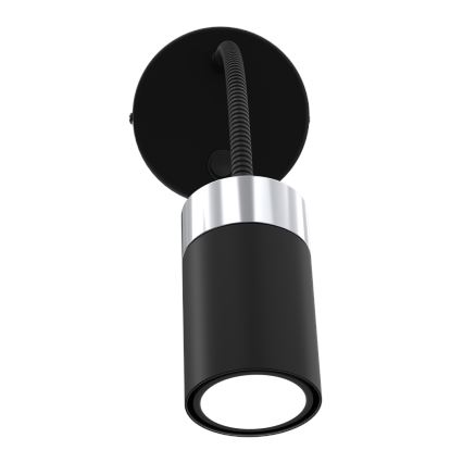 Flexibler Leuchter JOKER 1xGU10/8W/230V schwarz/mattchrom