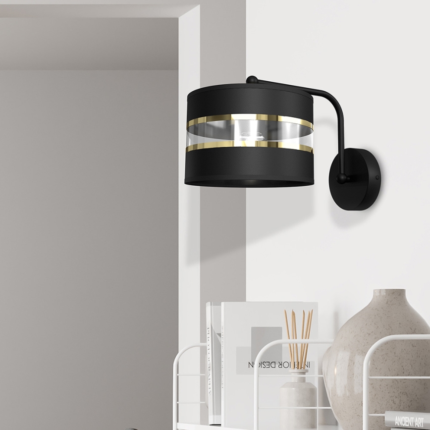 Flexibles Leuchtmittel ULTIMO 1xE27/60W/230V Schwarz