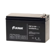 FUKAWA FW 7,2-12 F1U - Bleiakkumulator 12V/7,2Ah/faston 4,7mm