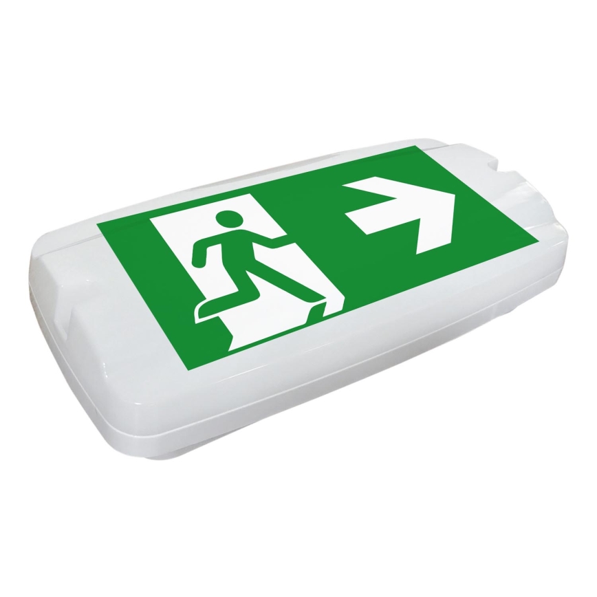 Fulgur 26200 - LED-Notleuchte SAFEBOY LED/5,5W/230V 400 mAh IP65 6500K