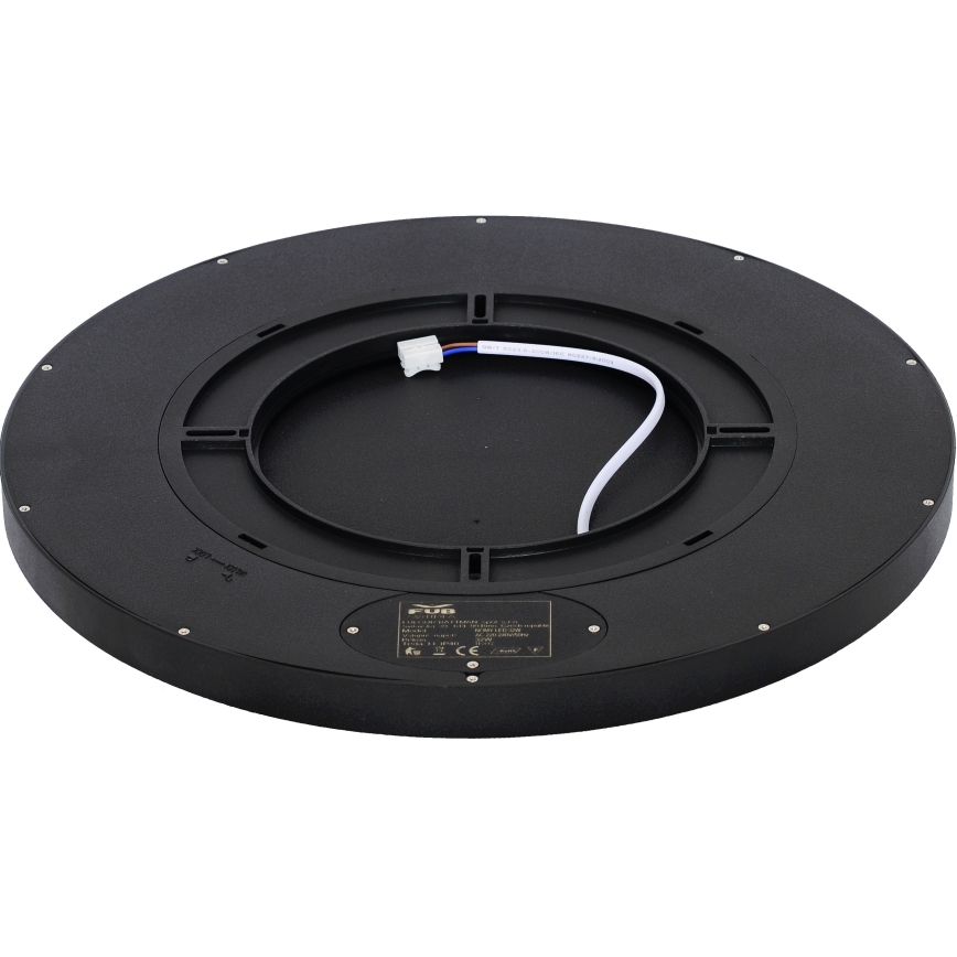 Fulgur 41813 - LED-Deckenleuchte NOMY LED/32W/230V 3000/4000/6000K IP40 d 40 cm schwarz