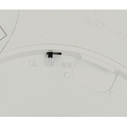 Fulgur 42361 - LED-Deckenleuchte NOMY LED/24W/230V 3000/4000/6000K IP40 d 30 cm weiß