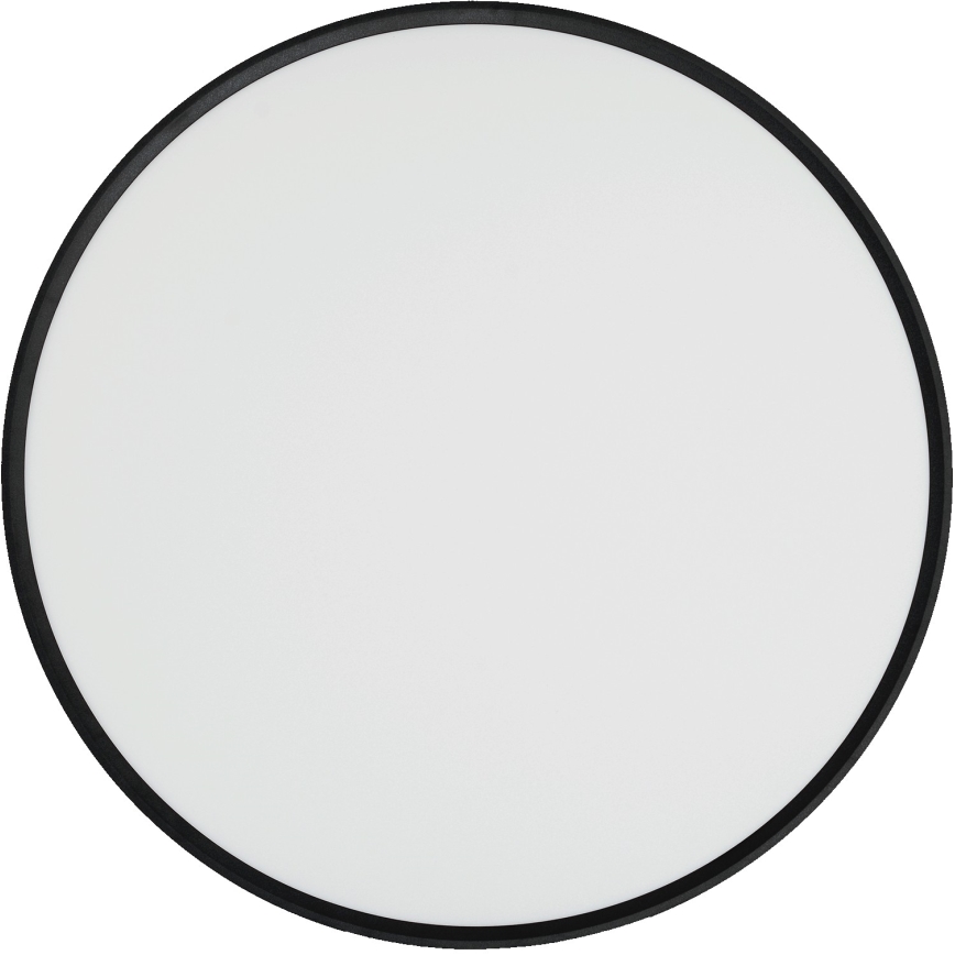 Fulgur 42366 - LED Deckenleuchte NOMY LED/50W/230V 3000/4000/6000K IP40 Ø 60 cm schwarz