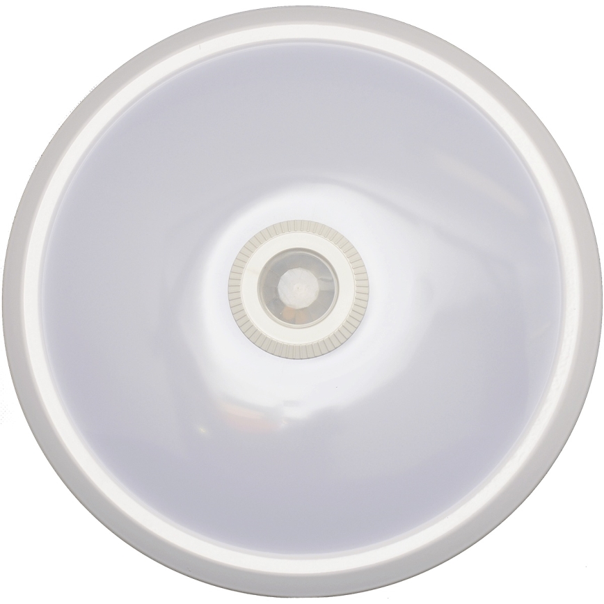 Fulgur s-39670 - LED-Notleuchte mit Bewegungs- und Dämmerungssensor DARINA LED/16W/230V Ø 29 cm