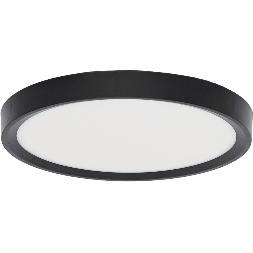 Fulgur s-42585 - LED-Deckenleuchte mit Bewegungssensor NOMY-S LED/18W/230V 3000/4000/6000K IP40 d 23 cm schwarz