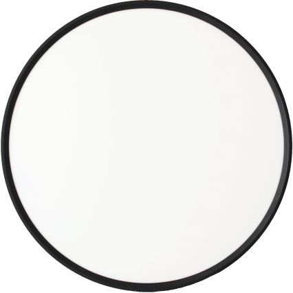 Fulgur s-43042 - dimmbare LED-Deckenleuchte NOMY-RC LED/50W/230V 3000/4000/6500K Ø 60 cm IP40 schwarz + Fernbedienung