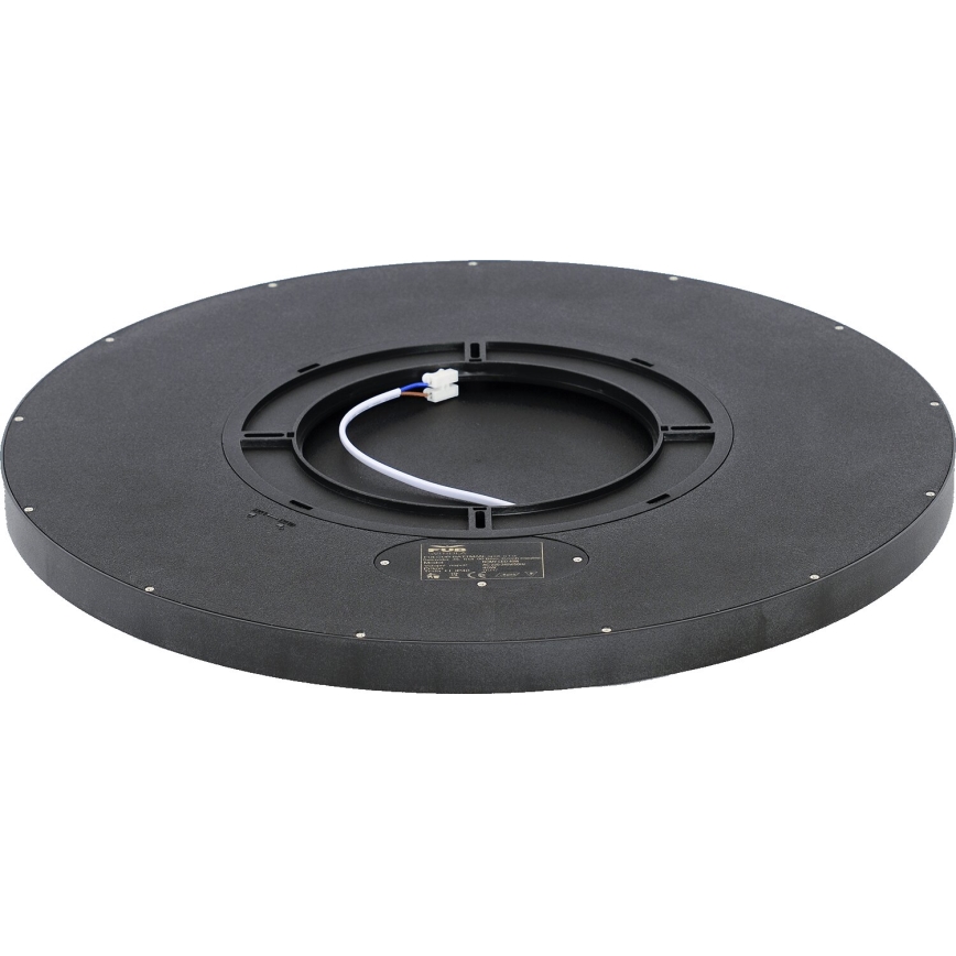 Fulgur s-43042 - dimmbare LED-Deckenleuchte NOMY-RC LED/50W/230V 3000/4000/6500K Ø 60 cm IP40 schwarz + Fernbedienung