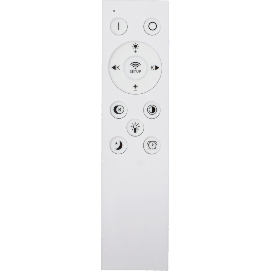 Fulgur s-43056 - LED dimmbare Deckenleuchte NOMY LED/40W/230V 3000-6500K Ø 50 cm UGR19 IP40 Wi-Fi weiß + Fernbedienung