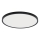 Fulgur s-43057 - LED-dimmbare Deckenleuchte NOMY LED/40W/230V 3000-6500K Ø 50 cm UGR<19 IP40 Wi-Fi schwarz + Fernbedienung