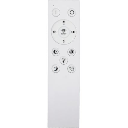 Fulgur s-43058 - dimmbare LED-Deckenleuchte NOMY LED/50W/230V 3000-6500K Ø 60 cm UGR19 IP40 Wi-Fi weiß + Fernbedienung