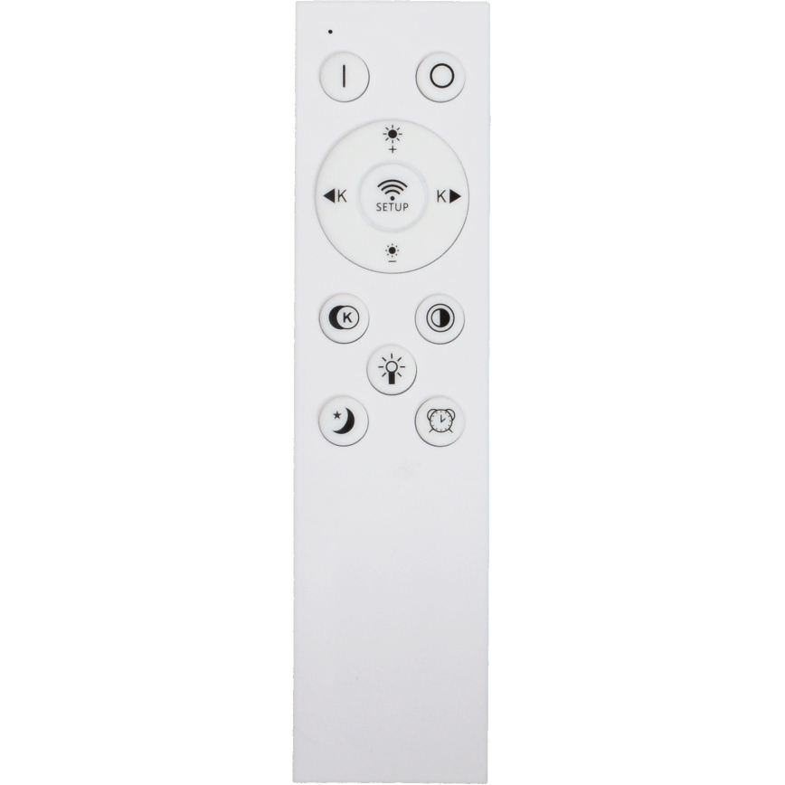 Fulgur s-43058 - dimmbare LED-Deckenleuchte NOMY LED/50W/230V 3000-6500K Ø 60 cm UGR19 IP40 Wi-Fi weiß + Fernbedienung