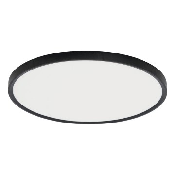 Fulgur s-43059 - dimmbare LED-Deckenleuchte NOMY LED/50W/230V 3000-6500K Ø 60 cm UGR<19 IP40 Wi-Fi schwarz + Fernbedienung