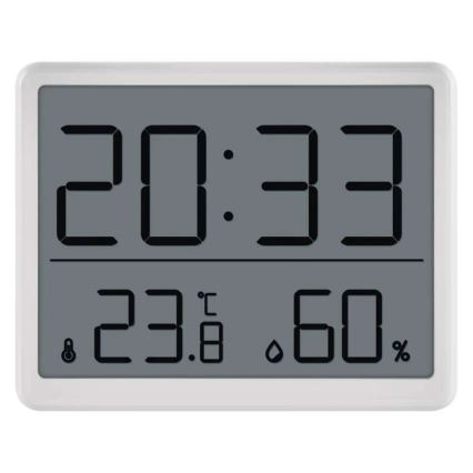Funk-Thermometer mit Feuchtigkeitsmesser 1xCR2032 weiß