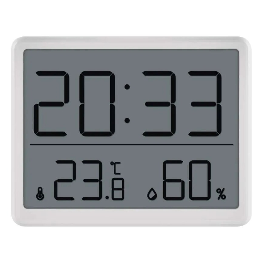 Funk-Thermometer mit Feuchtigkeitsmesser 1xCR2032 weiß