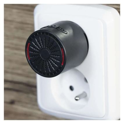 Funk-Türklingel für die Steckdose 230V + 1xCR2032 schwarz