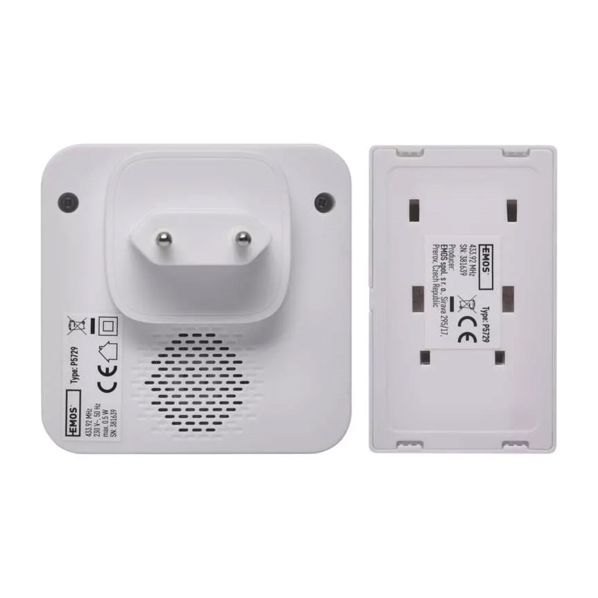 Funksteckdose Türklingel 230V IP44 weiß