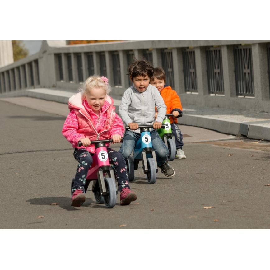 Funny Wheels - 2-in-1-Laufrad RIDER SPORT blau/schwarz