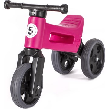 Funny Wheels - RIDER SPORT 2-in-1-Laufrad rosa/schwarz