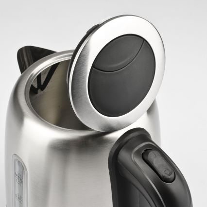 G3Ferrari G1009500 - Wasserkocher 1,2 l 1630W/230V Edelstahl/Schwarz