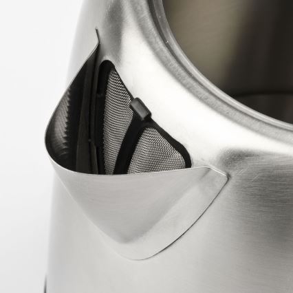 G3Ferrari G1009500 - Wasserkocher 1,2 l 1630W/230V Edelstahl/Schwarz