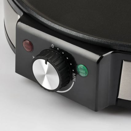 G3Ferrari G1009800 - PROFI-CREPE Crêpe-Maker 1200W/230V Edelstahl/Schwarz