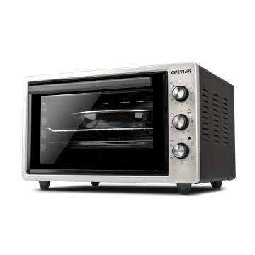 G3Ferrari G1015200 - Heißluftofen ROSTO 1500W/230V 37 l Edelstahl/schwarz