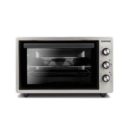 G3Ferrari G1015200 - Heißluftofen ROSTO 1500W/230V 37 l Edelstahl/schwarz