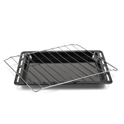 G3Ferrari G1015200 - Heißluftofen ROSTO 1500W/230V 37 l Edelstahl/schwarz