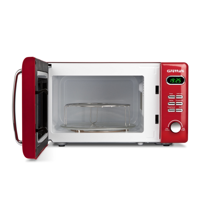 G3Ferrari G1015502 - Mikrowelle mit Grillfunktion 1150W/230V 20 l rot