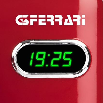G3Ferrari G1015502 - Mikrowelle mit Grillfunktion 1150W/230V 20 l rot