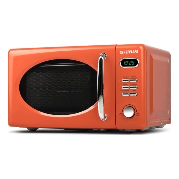 G3Ferrari G1015509 - Mikrowelle mit Grill, 1150 W / 230 V, 20 l, Orange