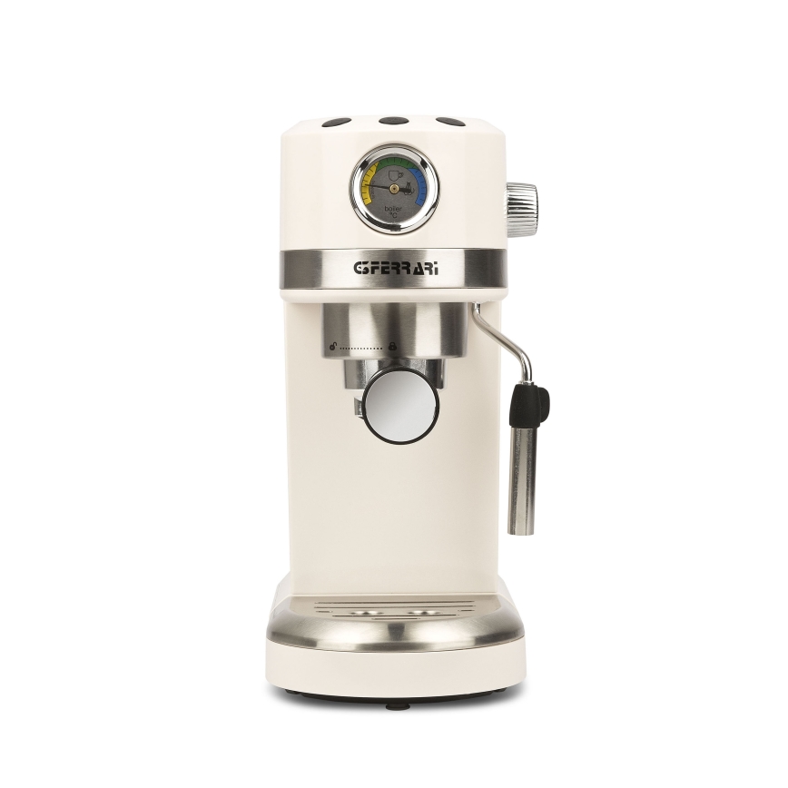 G3Ferrari G1016801 - Siebträger-Espressomaschine AMARCORD 1350W/230V 15 bar cremefarben