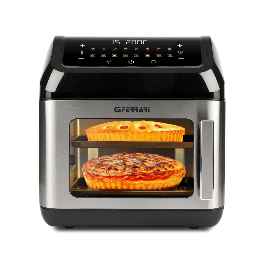 G3Ferrari G1018700 - Multifunktionsbackofen FRIGGISANO 1700W/230V 13 l schwarz/edelstahl