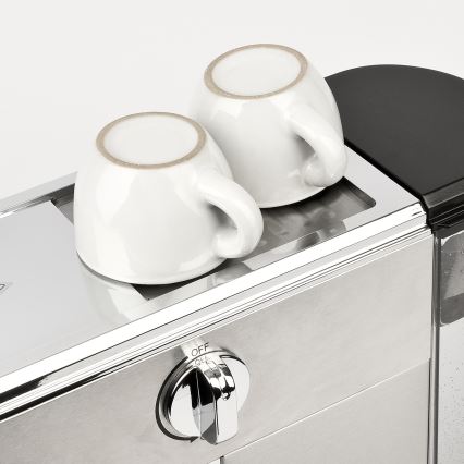 G3Ferrari G1018900 - Siebträger-Espressomaschine TIFFANY 1350 W/230 V 15 bar Edelstahl