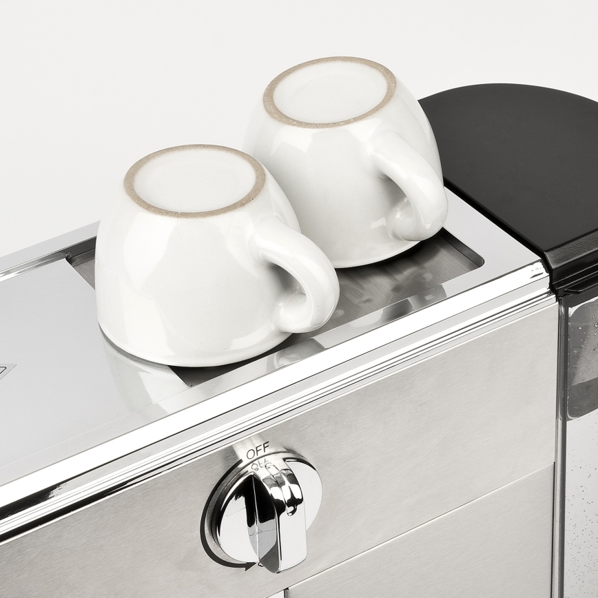 G3Ferrari G1018900 - Siebträger-Espressomaschine TIFFANY 1350 W/230 V 15 bar Edelstahl