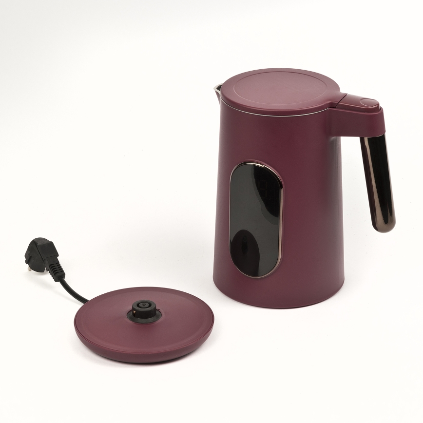 G3Ferrari G1020502 - Schnellkochender Wasserkocher 1,7 l, 2200 W/230 V, rot