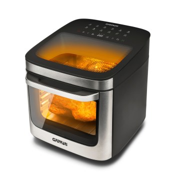 G3Ferrari G1021900 - Heißluftfritteuse FRIGGISANO 1800W/230V 13 l Edelstahl/Schwarz