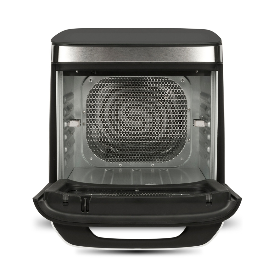 G3Ferrari G1021900 - Heißluftfritteuse FRIGGISANO 1800W/230V 13 l Edelstahl/Schwarz